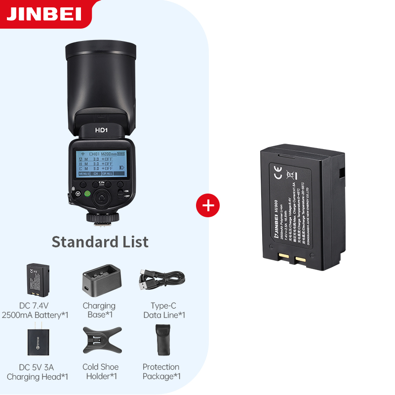 Photography With Lighting - JINBEI HD-1Round-head HSS Speedlite Outdoor Photography