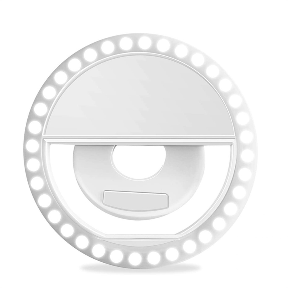 Photography Lighting Description - USB Charging LED Selfie Ring Light