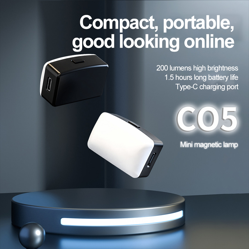 Photography Lighting Description - Mini Magnetic Selfie Fill Light Portable