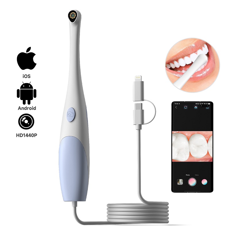 Photography Lighting Description - Oral Endoscope Camera 1440P Photo&Video Handheld