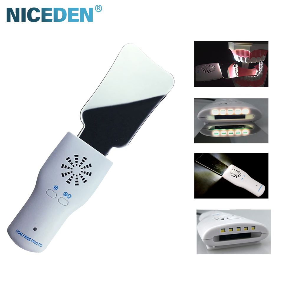 Photography Lighting Setup - Dental Anti Fog Mirror Set Orthodontic
