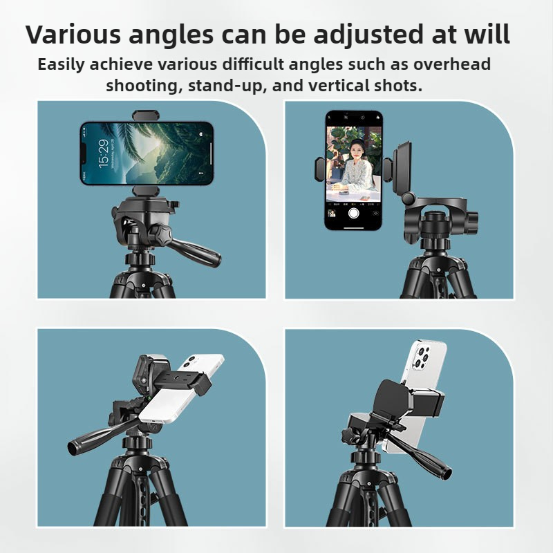 Photography Lighting Position - Smart Phone Camera Tripod Single-position Three-position