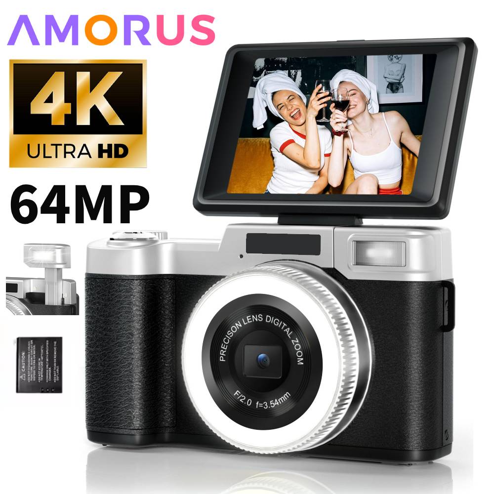 Lighting In Photography For Beginners - 4K 64MP Digital Camera for Photography