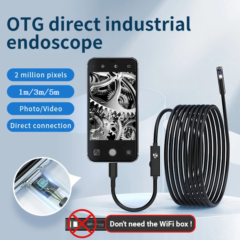 Macro Photography Led Lighting - Single/Dual Lens Endoscope Camera for iPhone