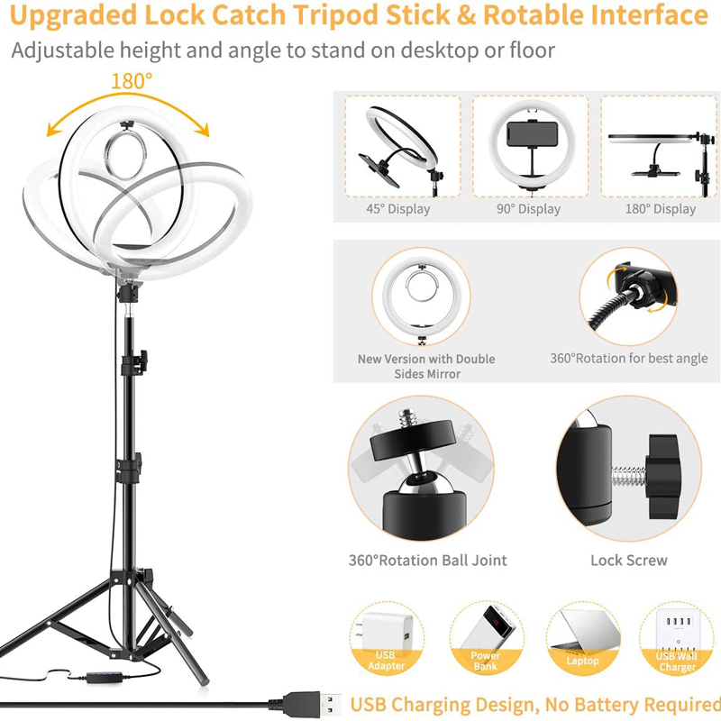 16/26/33cm Selfie Ring Light P - Photography Lighting Description ulasan dan harga