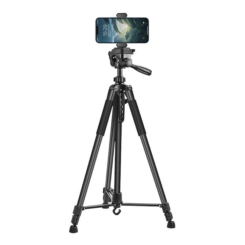 1.4m Phone Camera Tripod Singl - Photography Lighting Position ulasan dan harga
