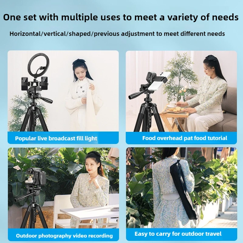 ApexTP1.4m Phone Camera Tripod - Photography Lighting Position ulasan dan harga