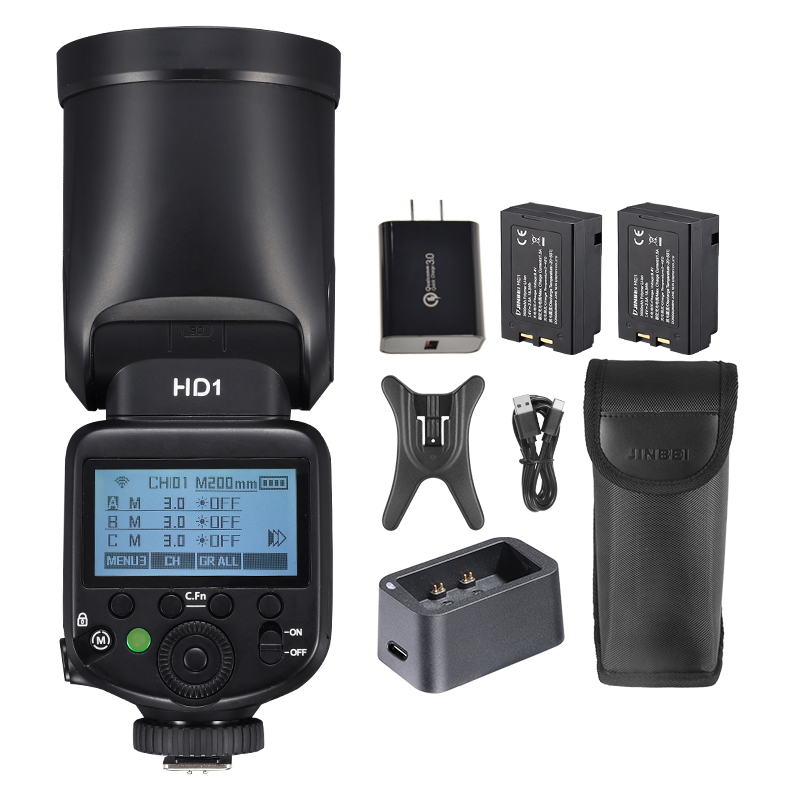 JINBEI HD-1Round-head HSS Spee - Photography With Lighting ulasan dan harga