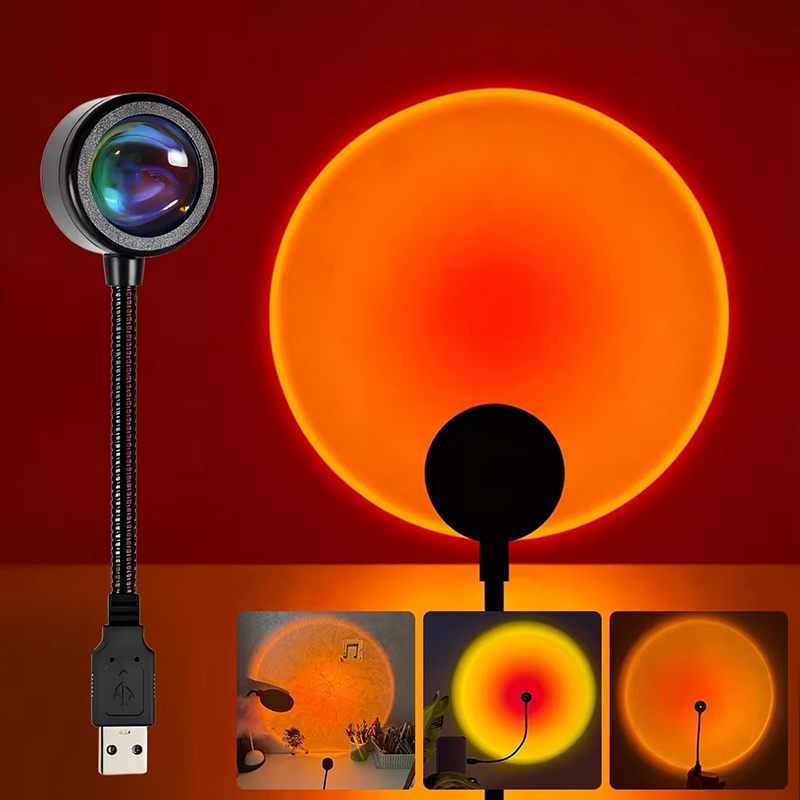 Colorful Gradient USB Sunset L - Photography Lighting Setup ulasan dan harga