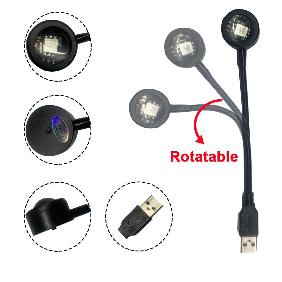 Colorful Gradient USB Sunset L - Photography Lighting Setup ulasan dan harga