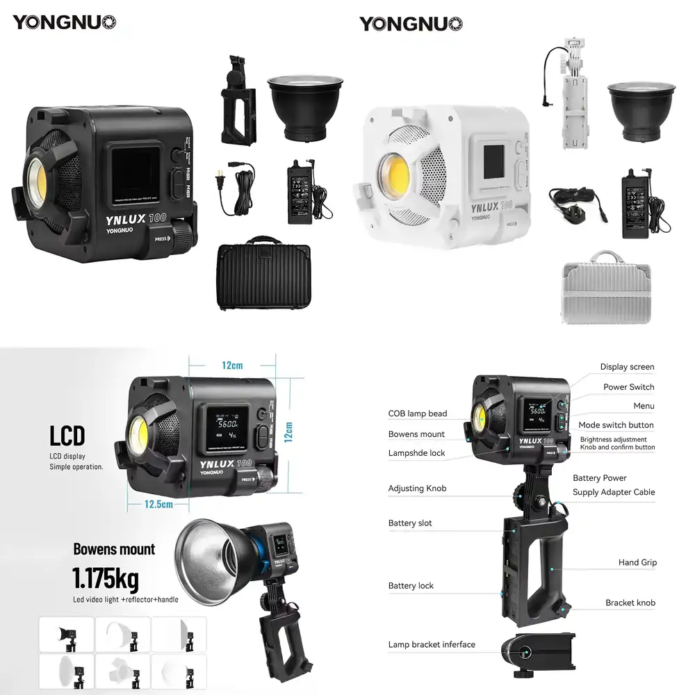 YONGNUO YNLUX100 100W 3200K-56 - Photography With Lighting ulasan dan harga