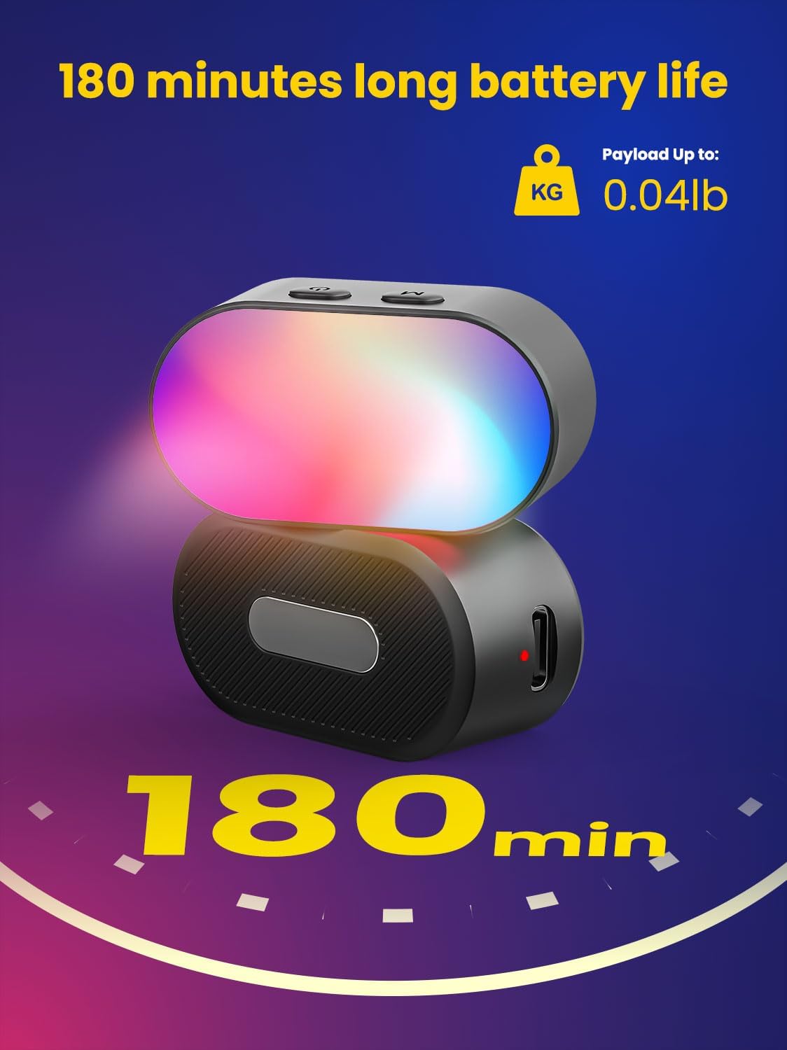 AOCHUAN Mini RGB Magnetic Fill - Photography Lighting Patterns ulasan dan harga
