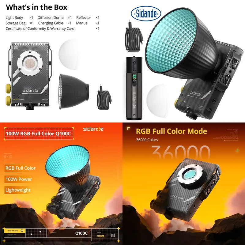 Brand For Sidande Q100C Q100Li - Photography With Lighting ulasan dan harga
