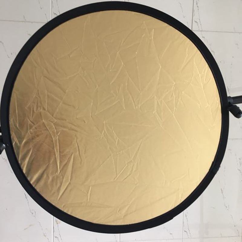 23'' 60CM 2 in 1 Reflector Rou - Reflector Disc Silver ulasan dan harga