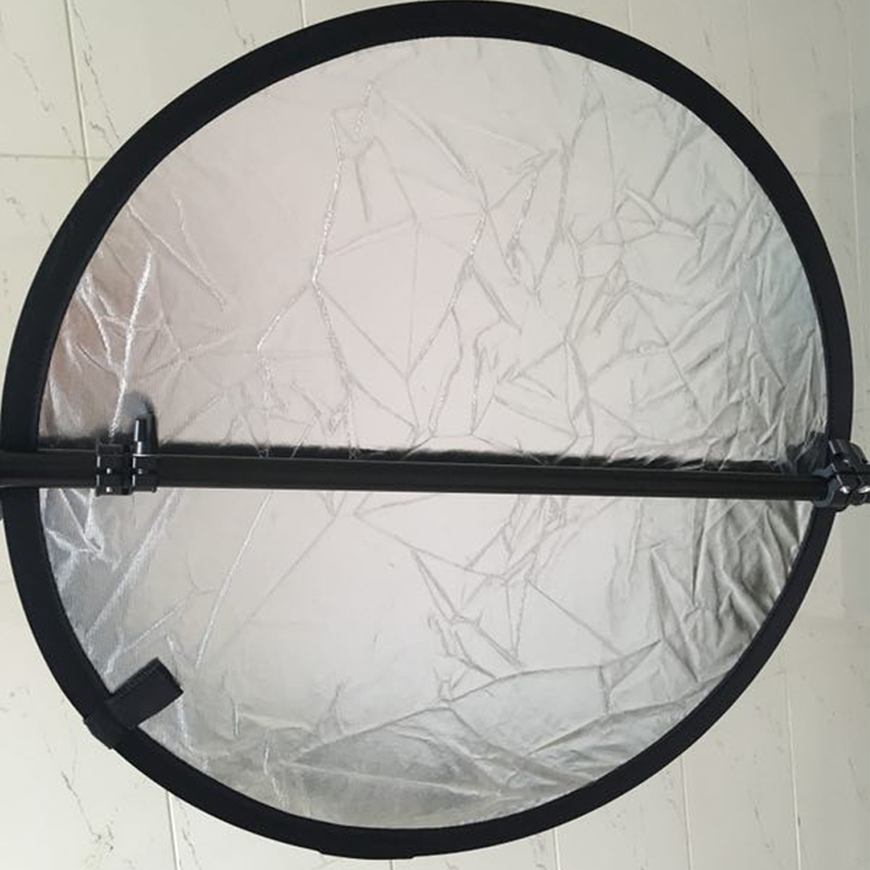 23'' 60CM 2 in 1 Reflector Rou - Reflector Disc Silver ulasan dan harga