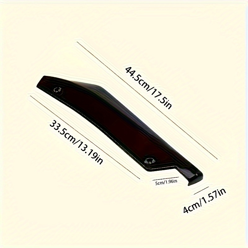 1 Pair Carbon Fiber Winglets S - Diffusion Material Roll ulasan dan harga
