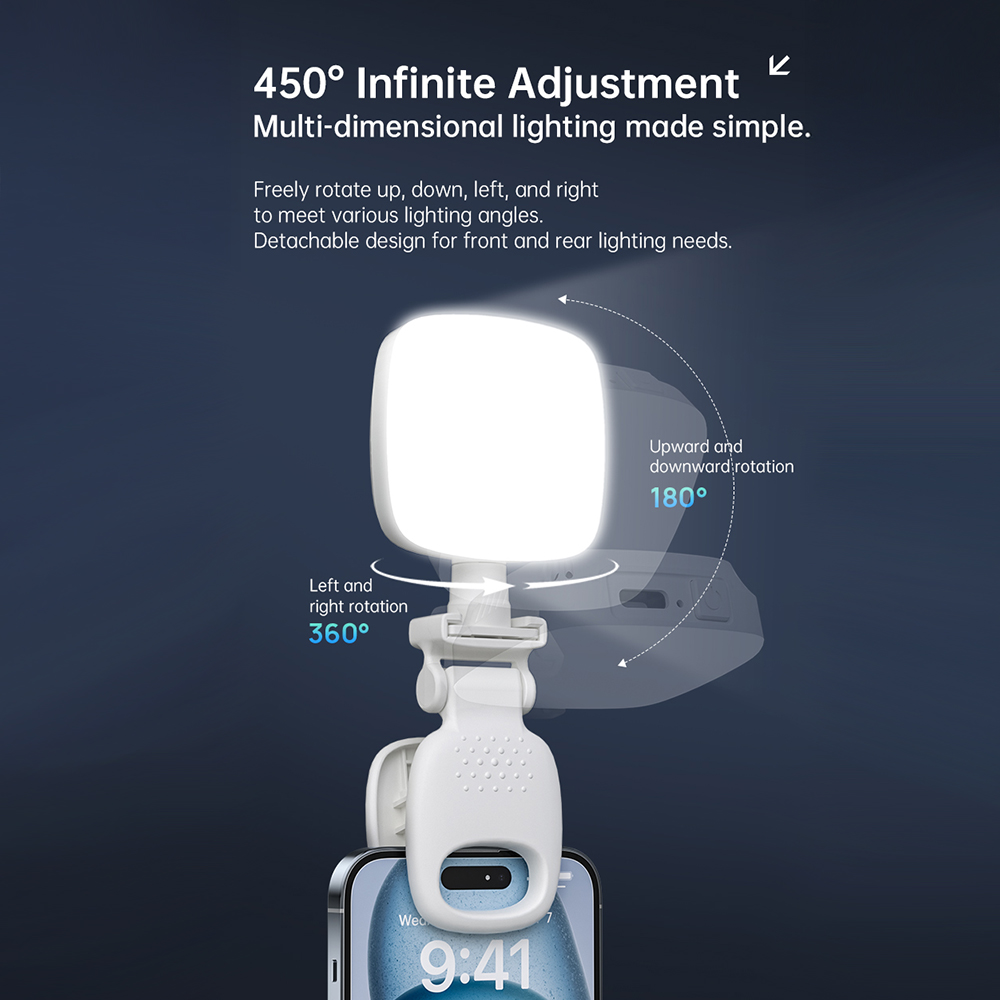 Portable LED Selfie Light Came - Photography Lighting Description ulasan dan harga