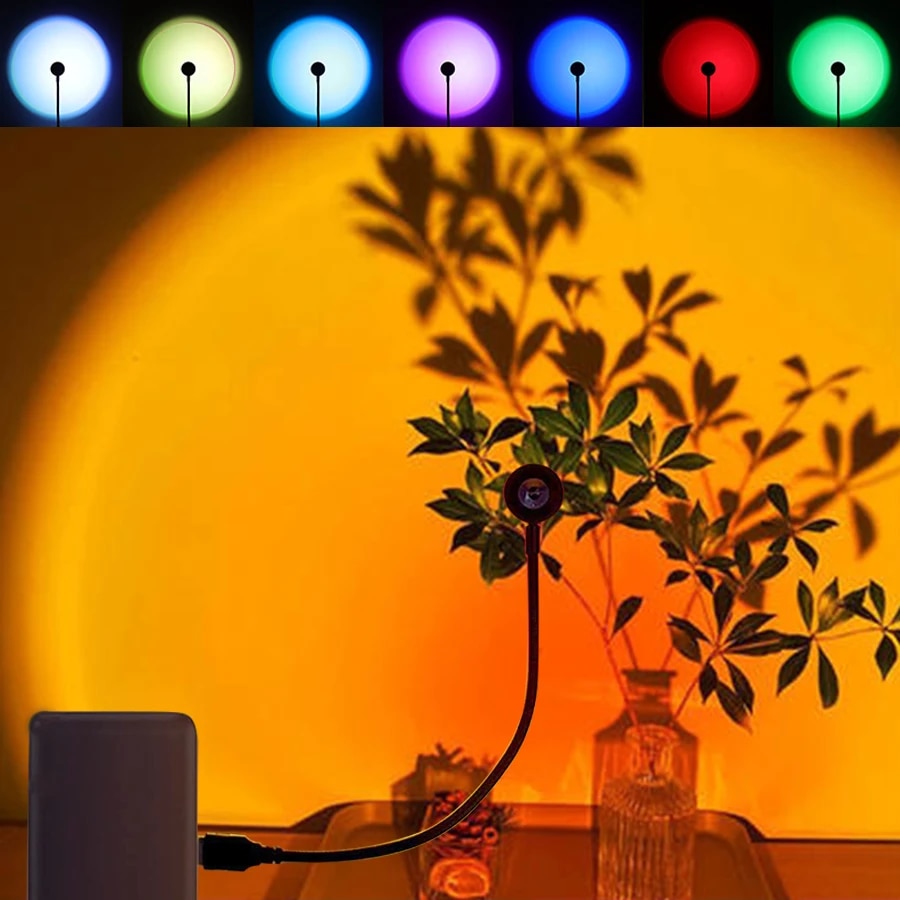 MeeToo USB Sunset Mood Lamp Le - Photography Lighting Setup ulasan dan harga