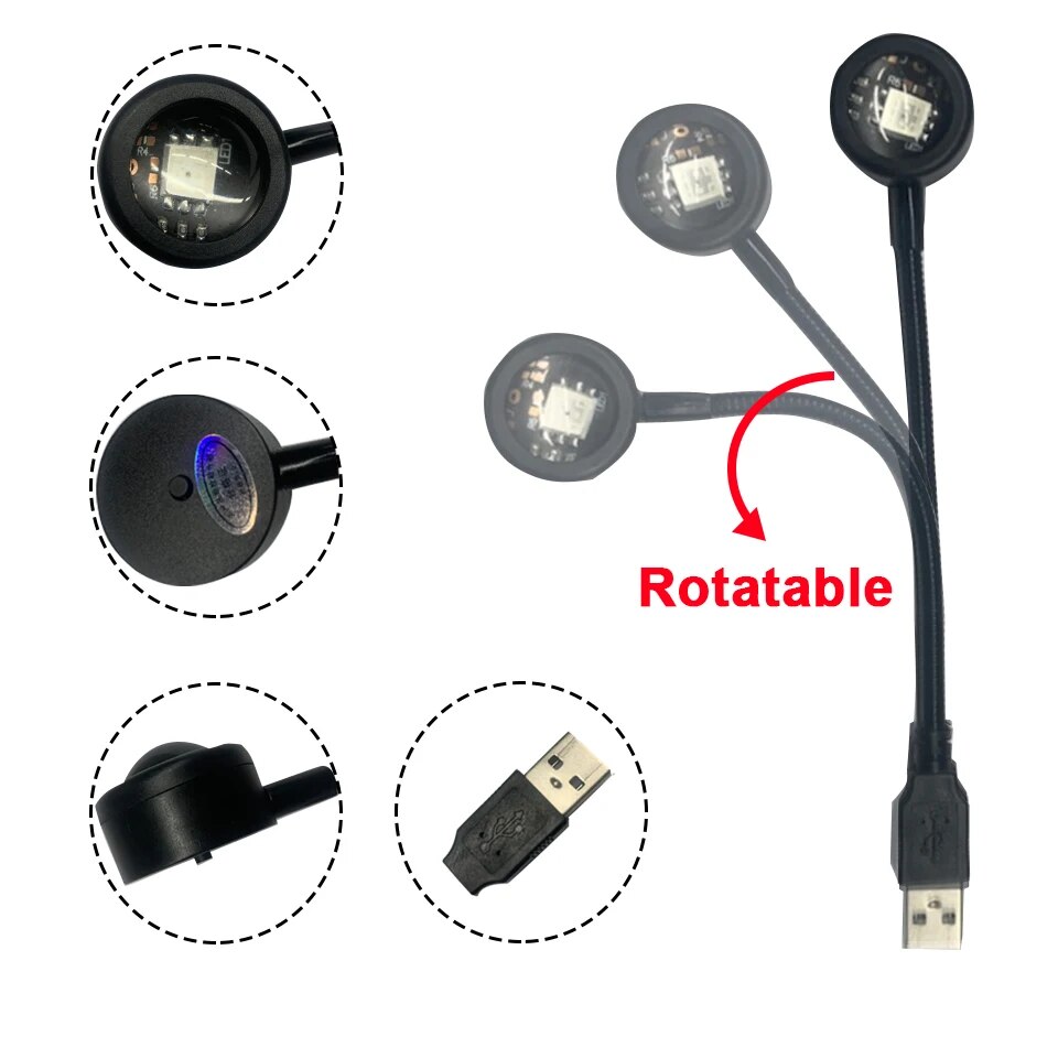 MeeToo USB Sunset Mood Lamp Le - Photography Lighting Setup ulasan dan harga