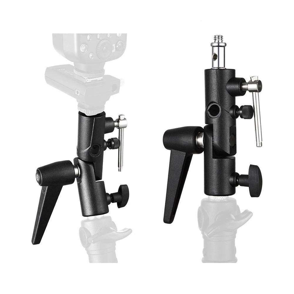 Flash Bracket Hot Shoe Umbrell - Photography Types Of Lighting ulasan dan harga