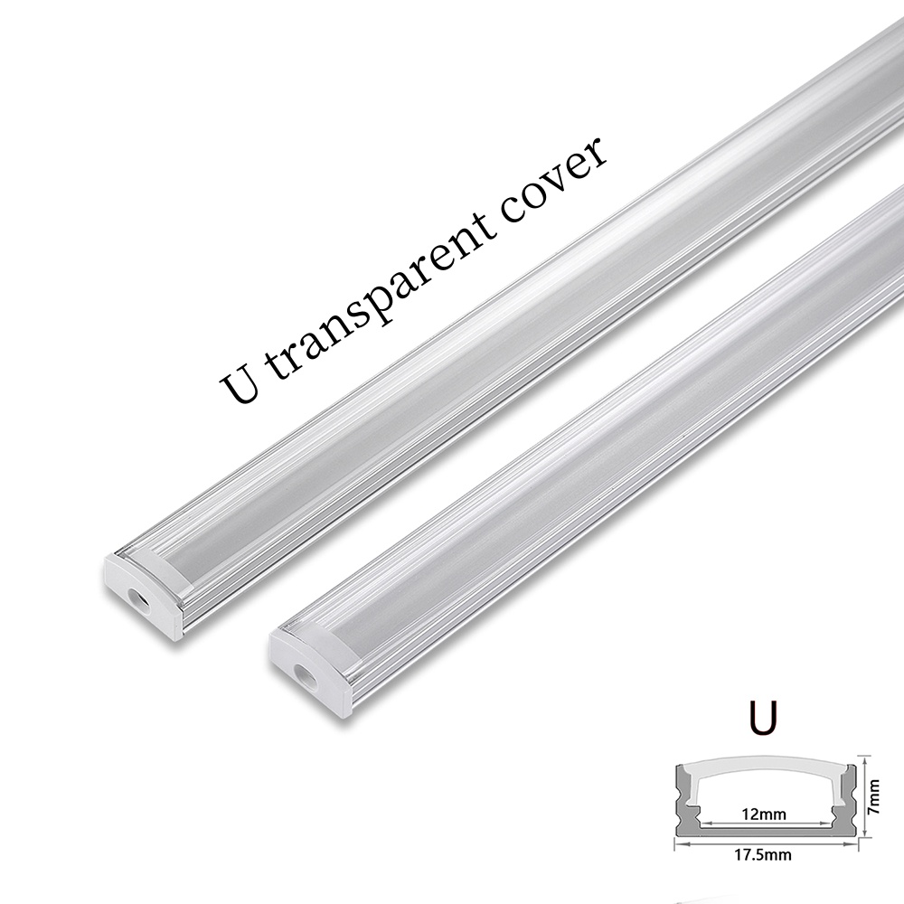 50cm Aluminium Channel for Led - Diffusion Material Roll ulasan dan harga