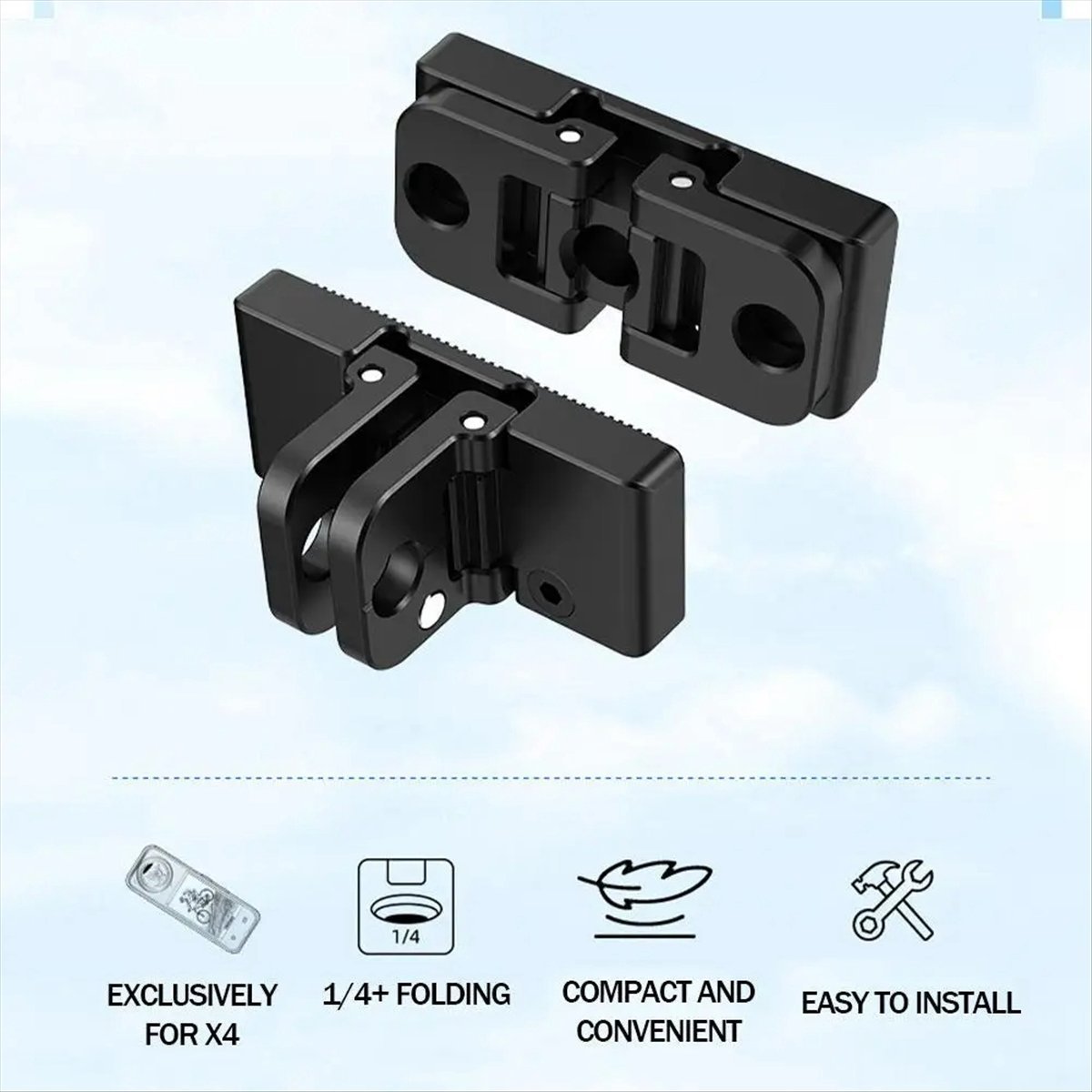 Super Sale Quick Release Mount - Insta360 Camera X4 ulasan dan harga