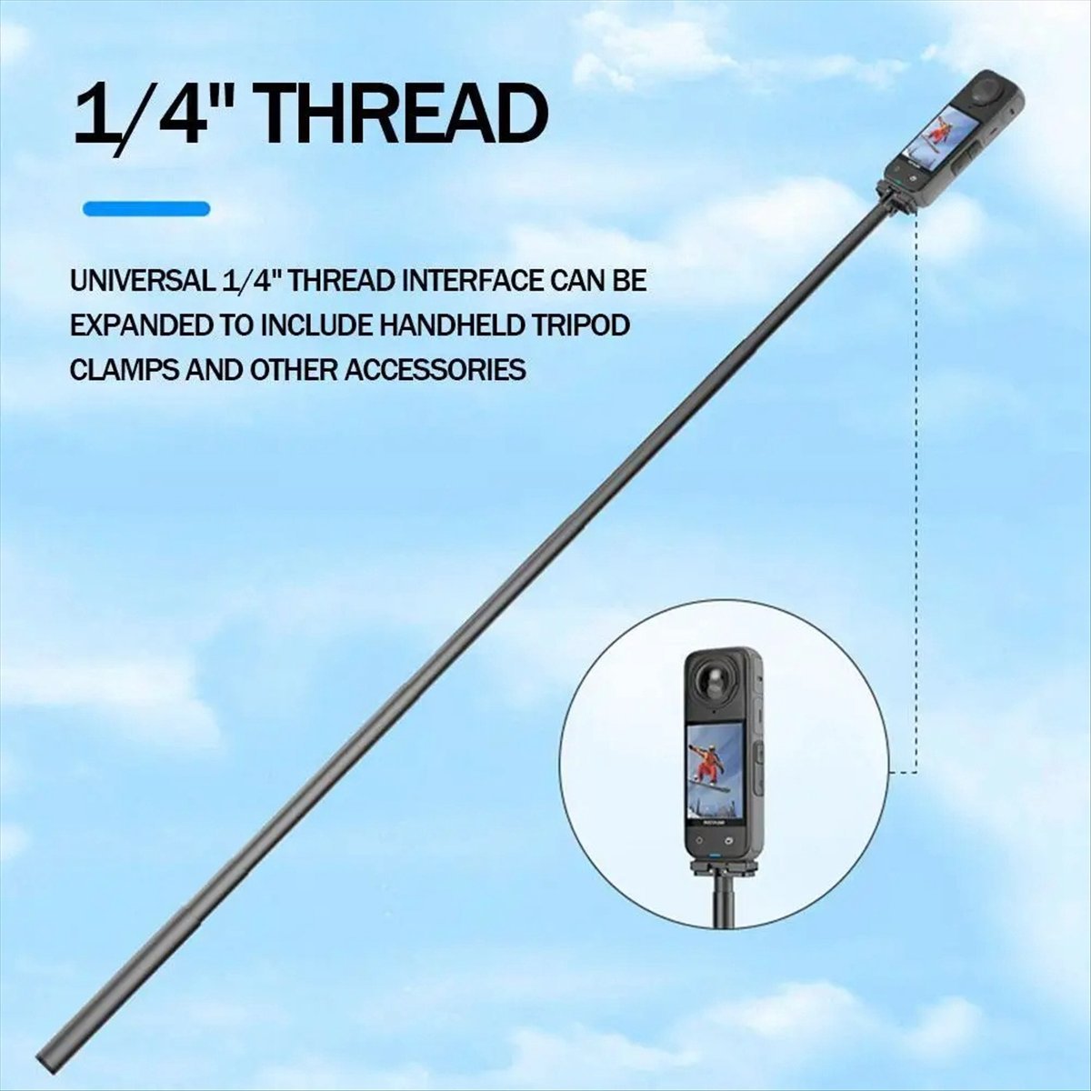 Super Sale Quick Release Mount - Insta360 Camera X4 ulasan dan harga
