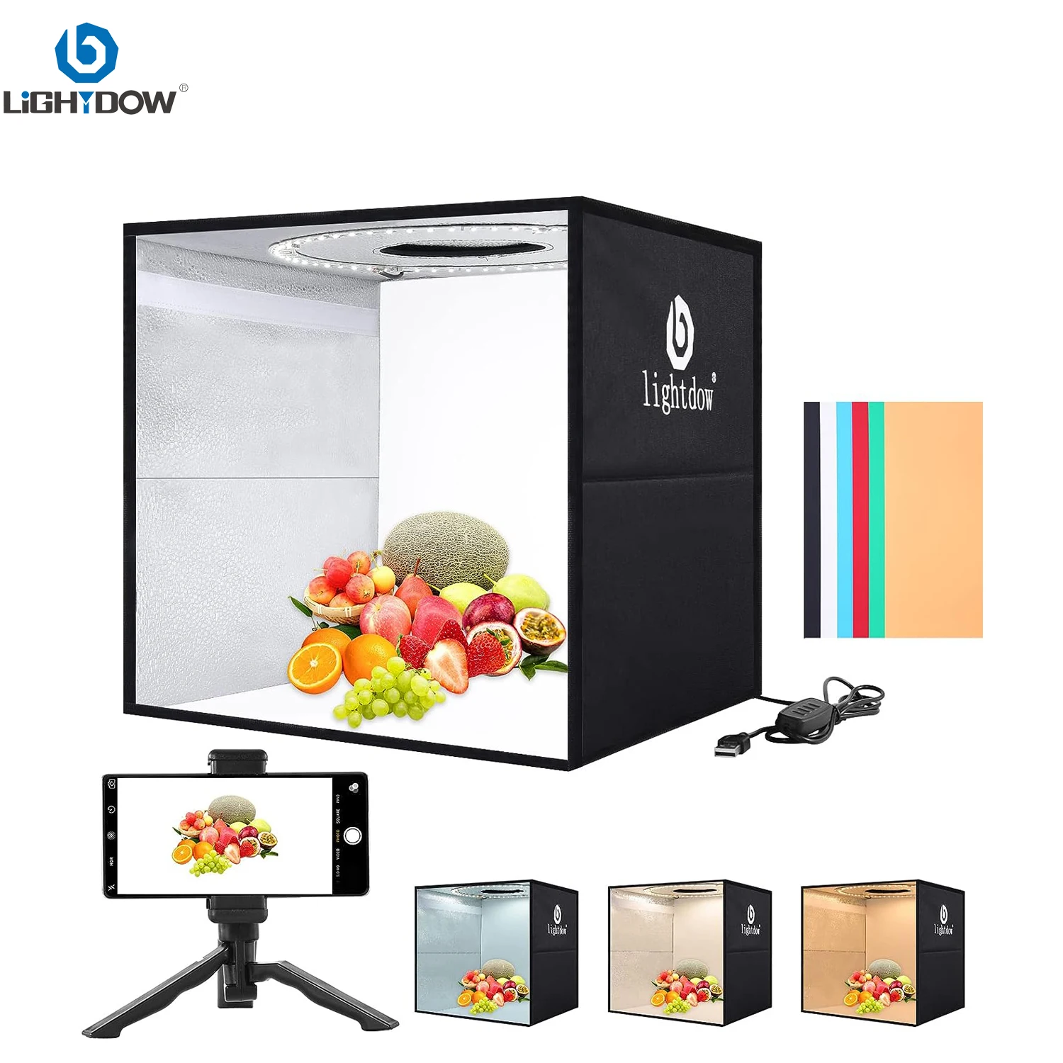 Lightdow Photo Studio Light Bo - Photography Lighting Setup ulasan dan harga