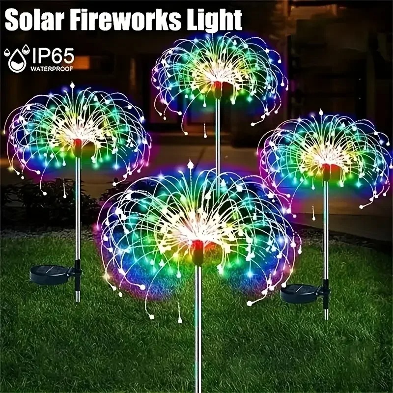 1 Pack Solar Firework Lawn Lig - Flower Photography Led Lighting Pack ulasan dan harga