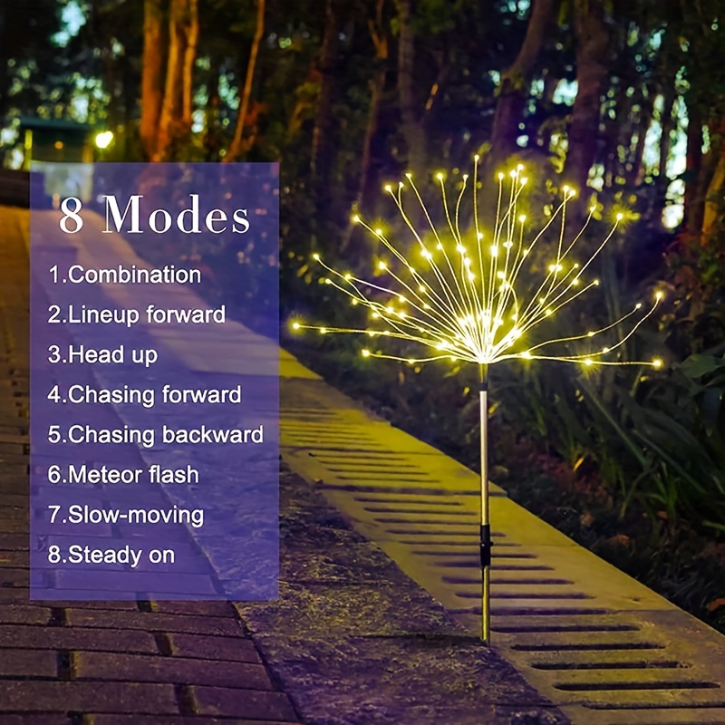 1 Pack Solar Firework Lawn Lig - Flower Photography Led Lighting Pack ulasan dan harga