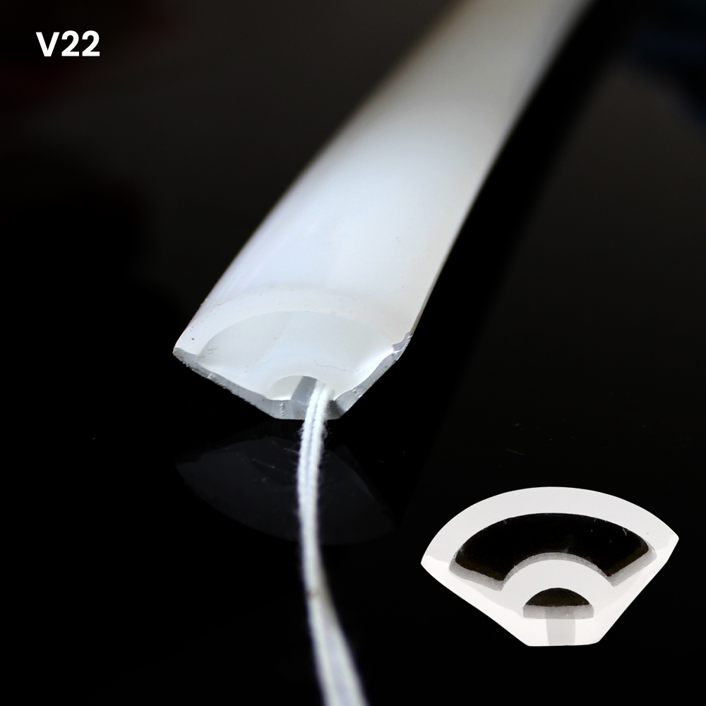 V-Shaped Semicircle LED Diffus - Diffusion Material Roll ulasan dan harga