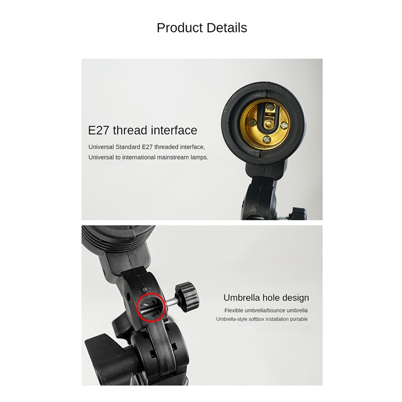 Light Lamp Photo Studio E27 AC - Photography With Lighting ulasan dan harga
