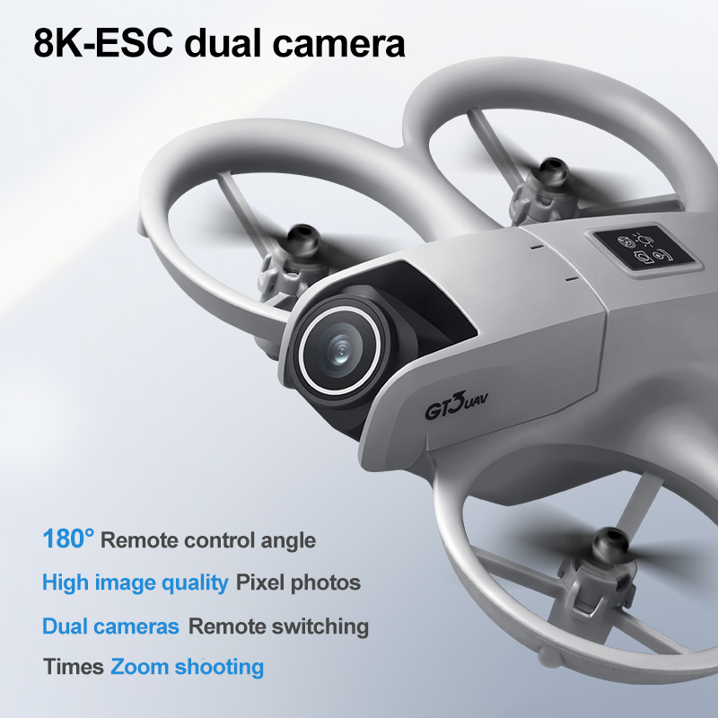 NEW GT3 Mini Foldable Drone Wi - Photography Lighting Position ulasan dan harga