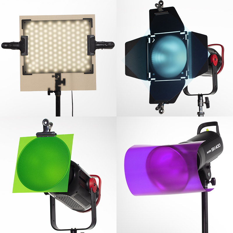 Color Gel Filter Film + Carryi - Photography Lighting Setup ulasan dan harga
