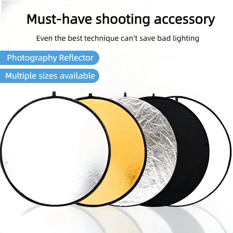 2-in-1 Dual Sided Gold Silver  - Photography Lighting Portrait ulasan dan harga