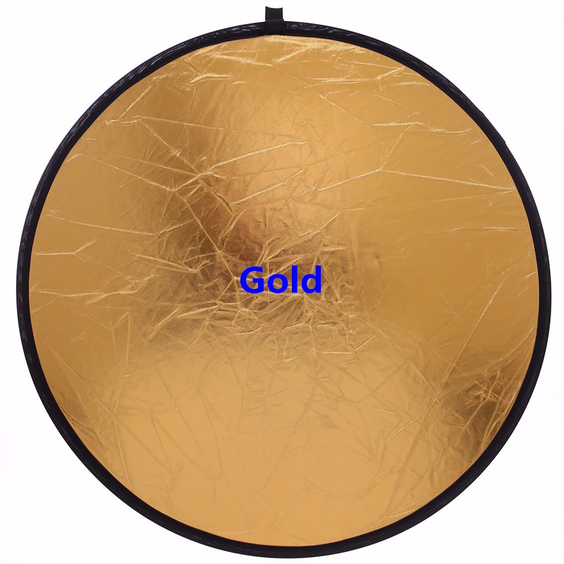 60cm 2in1 Handhold Multi Colla - Reflector Disc Silver ulasan dan harga