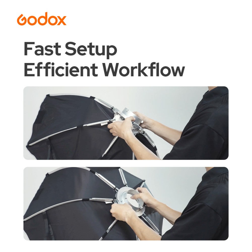 Godox EazyFlow Bty 65S/85S Col - Photography Lighting Setup ulasan dan harga