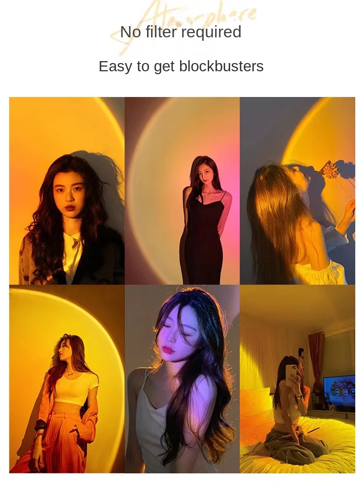 LED photography flashlight rgb - Photography Lighting Portrait ulasan dan harga