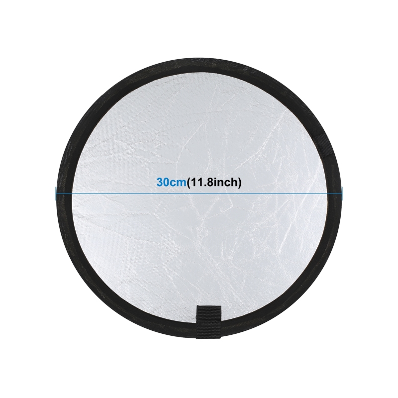 PULUZ 30cm Photography Reflect - Reflector Disc Silver ulasan dan harga