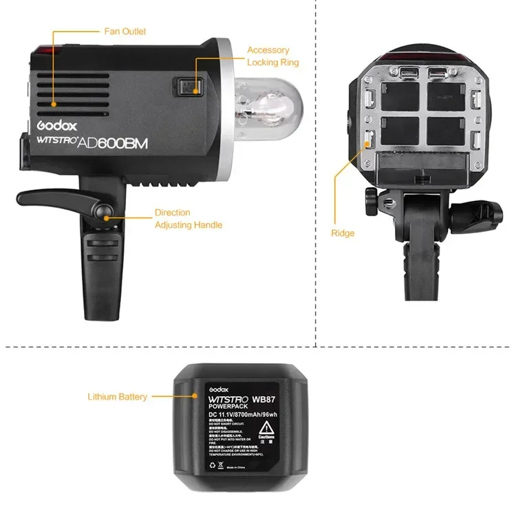 2026 Premium  AD600BM 600W Stu - Photography With Lighting ulasan dan harga