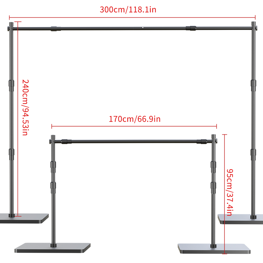 2.4X3M Heavy Duty Background B - Photography Lighting Portrait ulasan dan harga