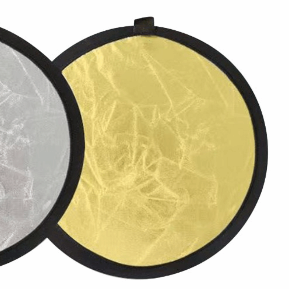 30cm Photography Light Reflect - Reflector Disc Silver ulasan dan harga