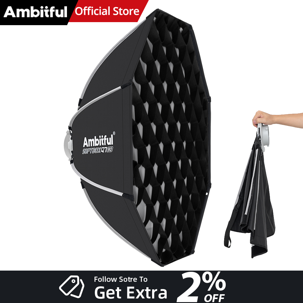 AMBITFUL Q7II 55/65/90cm Bowen - Photography Lighting Setup ulasan dan harga