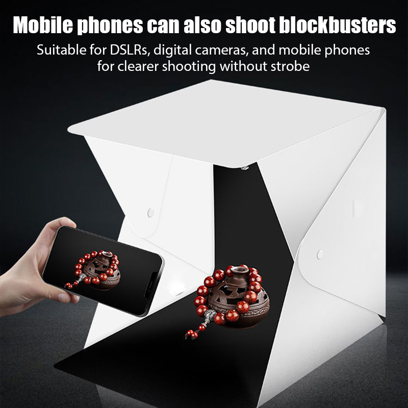 20cm Portable Photobox Photogr - Photography Lighting Setup ulasan dan harga
