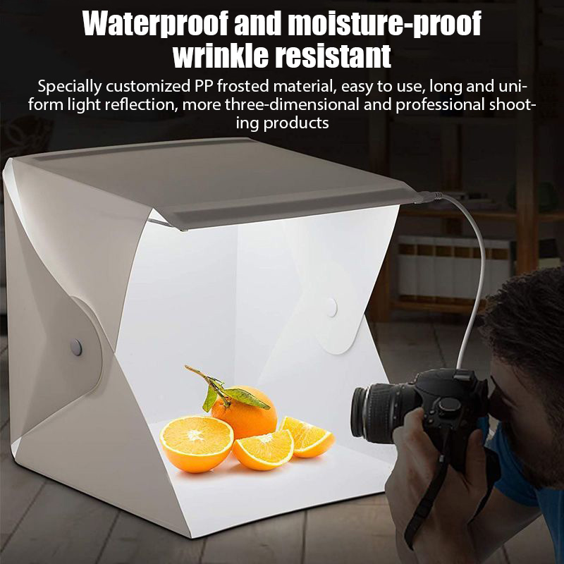 20cm Portable Photobox Photogr - Photography Lighting Setup ulasan dan harga