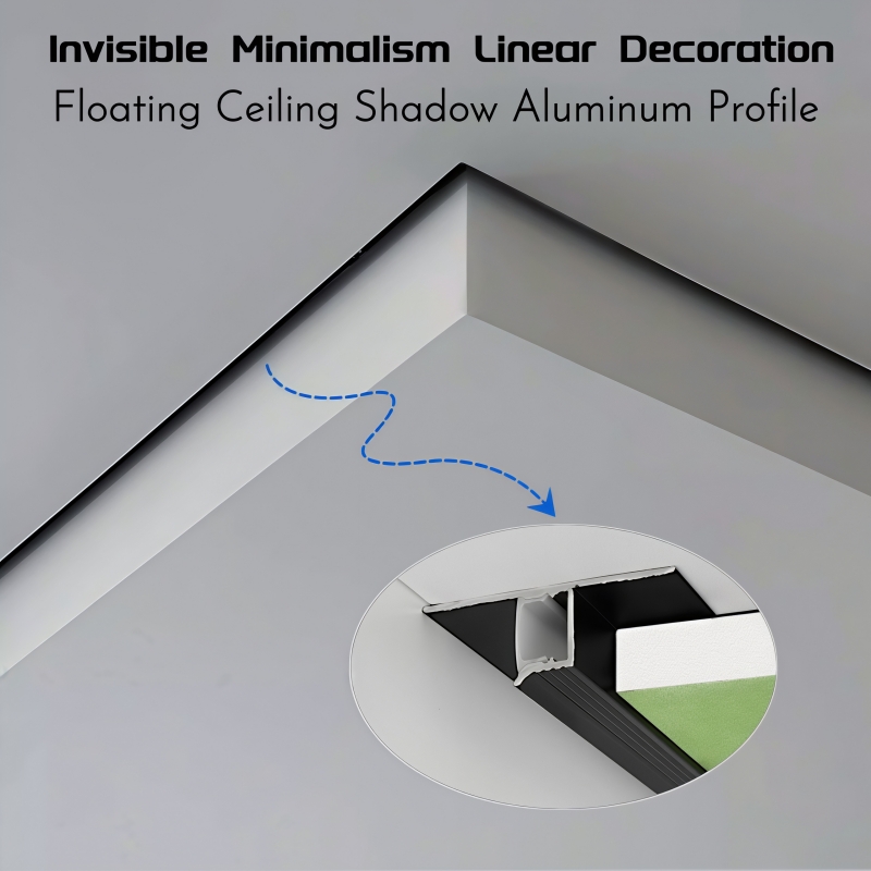 T/Z-Shaped Hidden Ceiling Gap  - Diffusion Material Roll ulasan dan harga