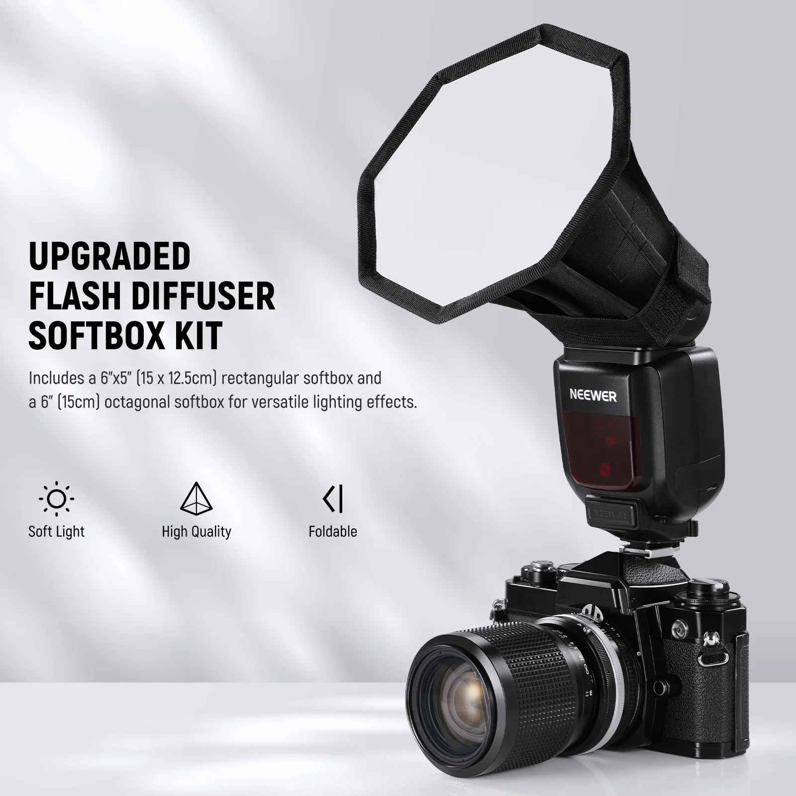 NEEWER NS5P Upgraded Foldable  - Photography Lighting Modifiers ulasan dan harga