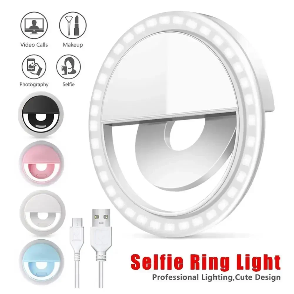 LED Selfie Ring Light Mobile P - Photography Lighting Description ulasan dan harga
