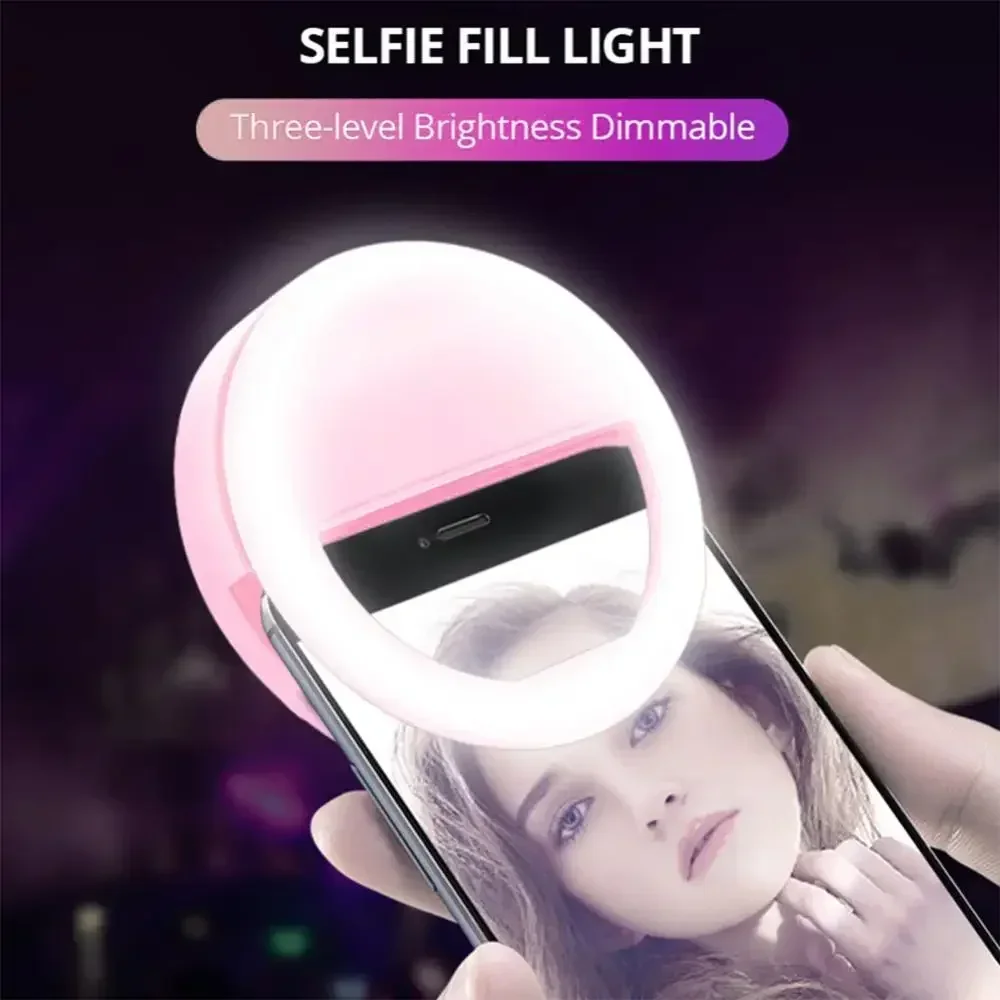 LED Selfie Ring Light Mobile P - Photography Lighting Description ulasan dan harga