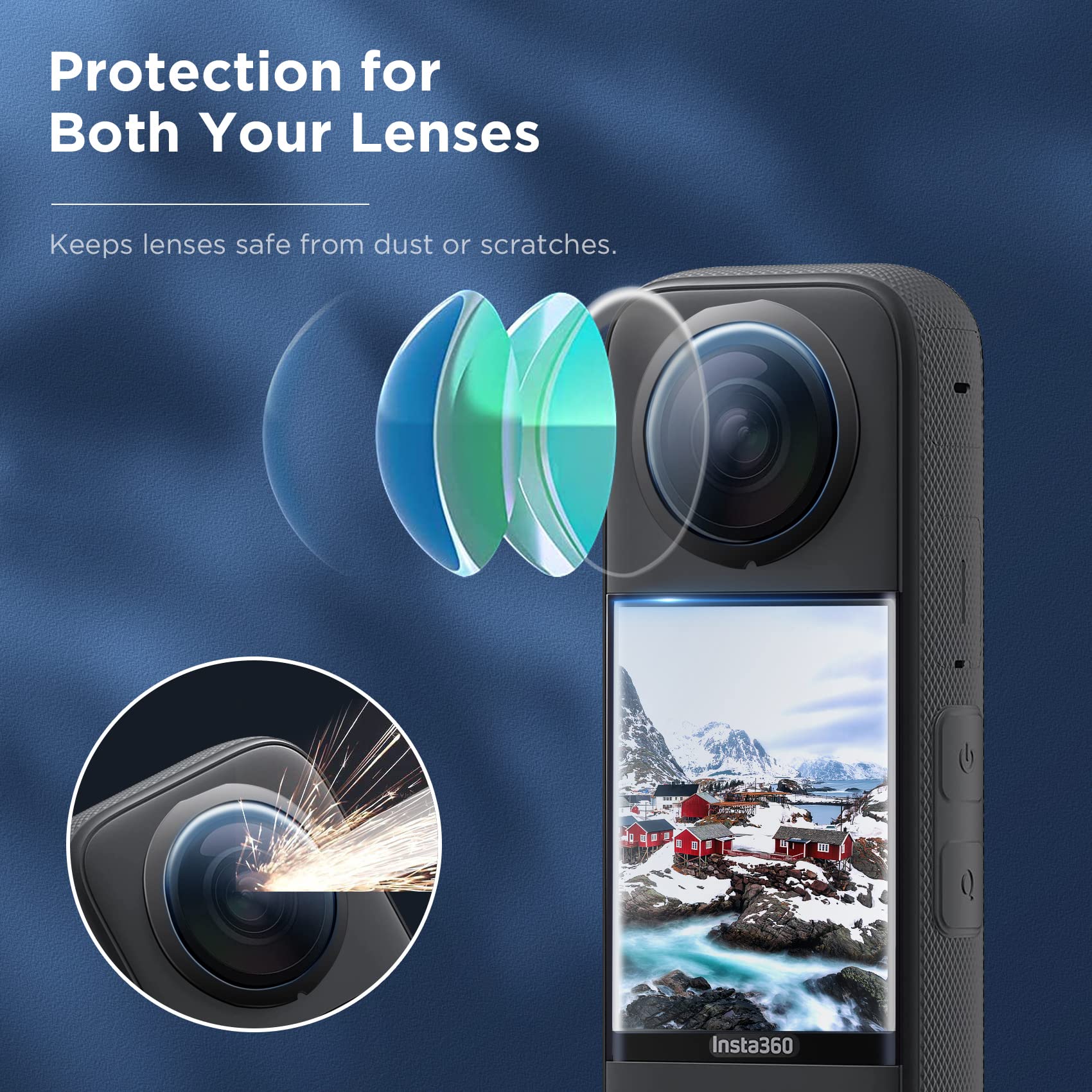 Accessories Set for Insta360 X - Insta360 Camera X4 ulasan dan harga